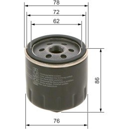 Bosch P3318 - Oil Filter Car