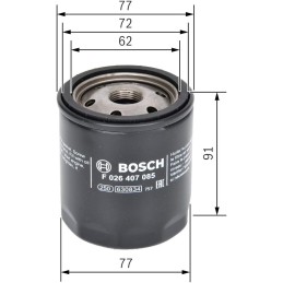 Bosch P7085 - Oil Filter Car