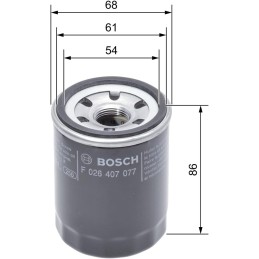 Bosch P7077 - Oil Filter Car