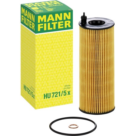 MANN-FILTER HU 721/5 x Ölfilter - PKW + TRANSPORTER