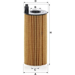 MANN-FILTER HU 6014/1 z Ölfilter - PKW + TRANSPORTER