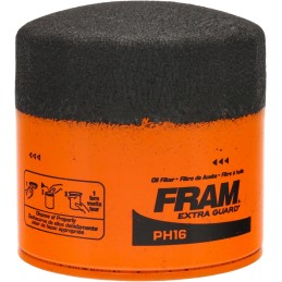 FRAM Extra Guard PH16, 10K Mile Change Automotive Replacement Interval Spin-On Engine Oil Filter for Select Vehicle Models