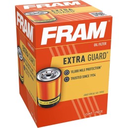 FRAM Extra Guard PH3387A, 10K Mile Change Interval Spin-On Oil Filter