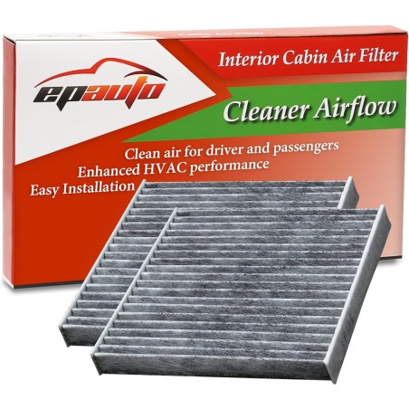 EPAuto CP285 (CF10285) Premium Cabin Air Filter includes Activated Carbon