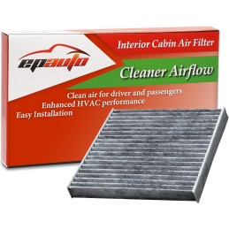 EPAuto CP285 (CF10285) Premium Cabin Air Filter includes Activated Carbon