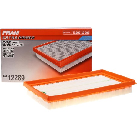 FRAM Extra Guard Flexible Panel Engine Air Filter Replacement, Easy Install w/Advanced Engine Protection and Optimal