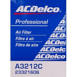 ACDelco GM Original Equipment A3212C (23321606) Air Filter