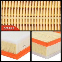 A-Premium Engine Air Filter Compatible with Chevrolet Impala 2012-2013, Impala Limited 2014-2016, Flexible Panel, Replace