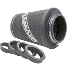 Ramair Filters CC-296-UNI Universal Neck Performance Cone Air Filter with Reducing Rings