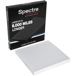 Spectre Essentials Cabin Air Filter by K&N: Premium, 50-Percent Longer Life: Fits Select 2011-2020 JEEP/DODGE (Grand Cherokee,