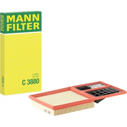 MANN-FILTER C 3880 Luftfilter - PKW + TRANSPORTER