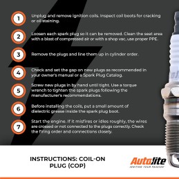 Autolite Iridium XP Automotive Replacement Spark Plugs, XP3922 (4 Pack)