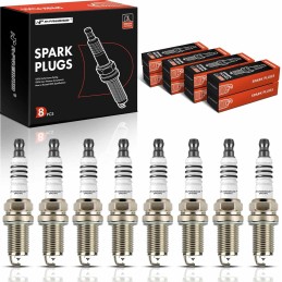 A-Premium Iridium & Platinum Spark Plugs Compatible with Toyota Camry, RAV4, Corolla, Highlander, Matrix & Scion tC, xB & Lexus