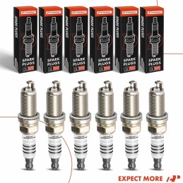 A-Premium Iridium & Platinum Spark Plugs Compatible with Toyota Camry, RAV4, Corolla, Highlander, Matrix & Scion tC, xB & Lexus