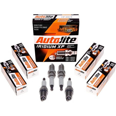 Autolite Iridium XP Automotive Replacement Spark Plugs, XP3924 (4 Pack)