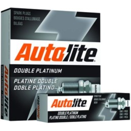 Autolite APP5325 Double Platinum Automotive Replacement Spark Plugs (4 Pack)