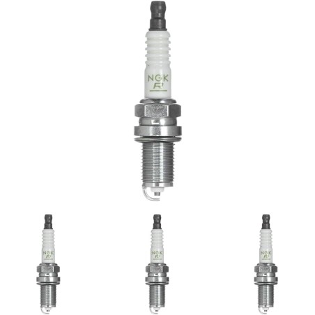 NGK Spark Plug BKR6EZ 4619 (Pack of 4)