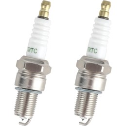 2 PCS F7RTC Spark Plug Repalce for NGK 5534/BPR7ES, BOSCH 7992/WR5DC, Champion 332/RN7YC, DENSO W22EPR-U, AC Delco R41CXLS – OEM