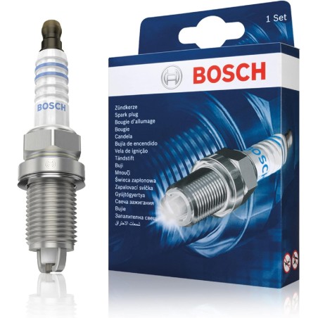 Bosch FLR8LDCU (+9) - Nickel Zündkerzen - 4er Set