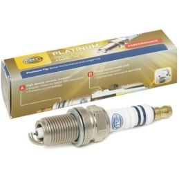 HELLA 8EH 188 705-291 Zündkerze - Platinum PFJ8RC5-10 - Schlüsselweite: 16 - Gewindelänge: 26.5mm - Elektrodenabstand: 1.0mm