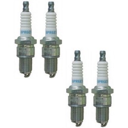 NGK Spark Plug BPR6ES- Set of 4 by NGK Japan