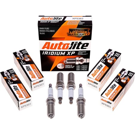 Autolite Iridium XP Automotive Replacement Spark Plugs, XP5363 (4 Pack)