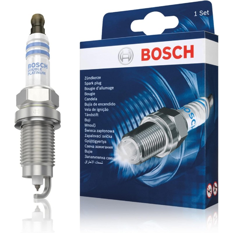 Bosch FR7HPP33 (+52) - Zündkerzen Double Platinum - 4er Set