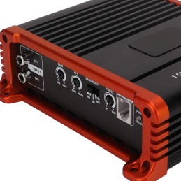 KIMISS Car Amplifier, 1 Channel Car Audio Monoblock Amplifier 500W 2Ω 300W 4Ω 10Hz‑300Hz Universal for Car Speakers