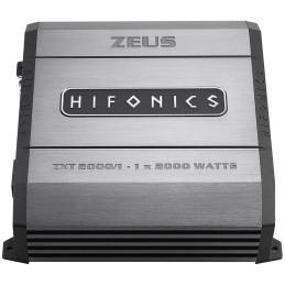 Hifonics ZXT2000/1 | Ultra Class D Mono Verstärker Monoblock mit 1 x 700/1400/2000 Watt/RMS @ 4/2/1 O