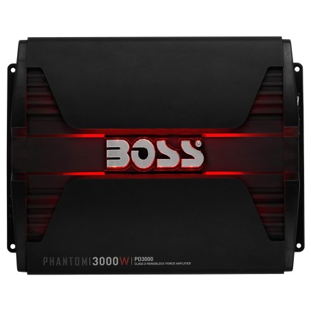 Boss Audio PD3000 Phantom 3000 W Monoblock, Klasse D-Verstärker