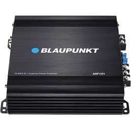 Blaupunkt AMP1501 1500 W Max Monoblock Class D Stereo Car Audio Amplifier