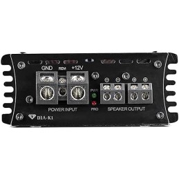 Black Diamond DIA-K1 Car Audio Amplifier – 1 Channel, Monoblock, Class D, 1800 Watts, Remote BASS Knob Included