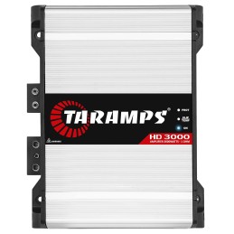 Taramps HD 3000 1 Ohm 1 Channel 3000 Watts RMS MAX, Full Range Car Audio, Monoblock, LED Monitor Indicator, Class D Amplifier,