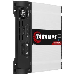 Taramps HD 3000 1 Ohm 1 Channel 3000 Watts RMS MAX, Full Range Car Audio, Monoblock, LED Monitor Indicator, Class D Amplifier,