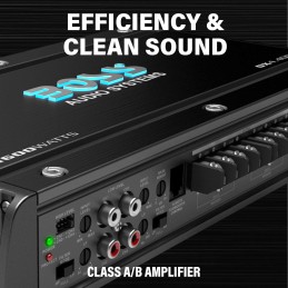 BOSS Audio OX3KD Class D Autoverstärker - 3000 Watt, 1 Ohm stabil, digital, Monoblock, MOSFET Netzteil