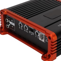 Car Amplifier, 1 Channel Car o Monoblock Amplifier 500W 2Ω 300W 4Ω 10Hz‑300Hz Universal for Car Speakers