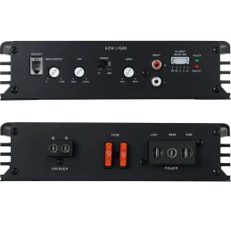 Ground Zero GZIA 1.700-1-Kanal Endstufe mit 1260 Watt (RMS: 630 Watt)