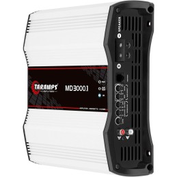 Taramps MD 3000.1 Full Range Amplifier 3000 Watts RMS 4 Ohms 1 Channel High Efficiency Mono Amplifier Class D, Bass Boost Car