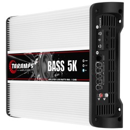 Taramps Bass 5k Amplifier 1 Ohm 5000 Watts RMS 1 Channel, Full Range Car Audio, Monoblock, LED Indicator, Level Control, Class