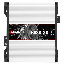 Taramps Bass 3k 1 Channel of 1 Ohm 3000 watts RMS Class D Amplifier Mono Subsonic Filter Low Pass Car Audio 14.4 VDC Highest