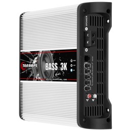 Taramps Bass 3k 1 Channel of 1 Ohm 3000 watts RMS Class D Amplifier Mono Subsonic Filter Low Pass Car Audio 14.4 VDC Highest