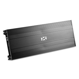 NVX NDA101 1000W MAX Power (500W) RMS N-Series Class-D 1-Ohm Stable Monoblock Subwoofer Amplifier with Included Bass Remote Knob