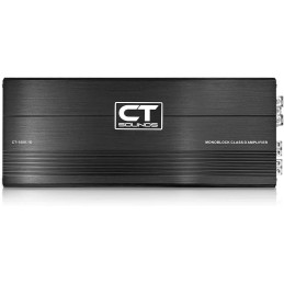 CT Sounds CT-1500.1D Compact Class D Car Audio Monoblock Amplifier, 1500 Watts RMS