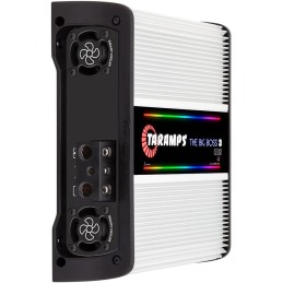 Taramps The Big Boss 3 Bass Amplifier 0.5 to 2 Ohms 3000 Watts RMS 108 RGB Effects, Multi Impedance, 1 Channel Class D,