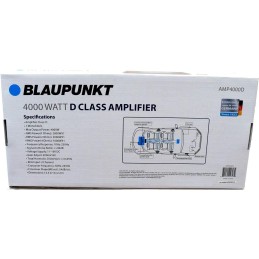 Blaupunkt AMP4000D AMP4000D 4,000-Watt-Max Monoblock Class D Amp with Bass Remote