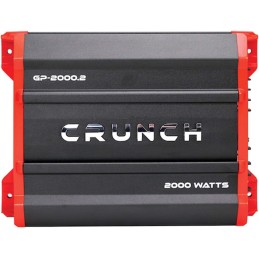 Crunch Ground Pounder GP-2000.2 2000 Watt 2 Channel Amplifier