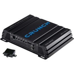 Crunch GPX1100.1D 1-Kanal Endstufe 1100 W mit Basspegel Fernbedienung Monoblock Verstärker