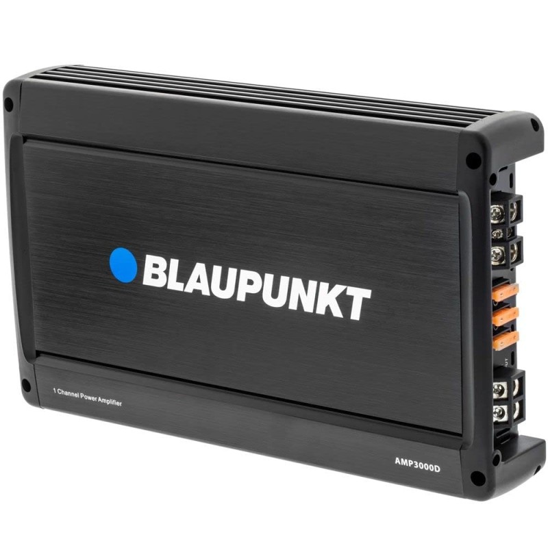 Blaupunkt AMP3000D 3000 W Max 1-CH Monoblock Class D Stereo Car Audio Amplifier