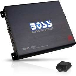 BOSS Audio Systems R1002 Riot Series Car Stereo Amplifier - 200 High Output, 2 Channel, Class A/B, 2/4 Ohm Stable, Low/High