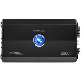 Pl2000.1M Monoblock Car Amplifier 2000 Watts 2, 4 Ohm Stable, Class A, B, Mosfet Power Supply, Great For Subofers